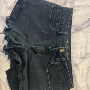 Black hi-rise festival AE shorts